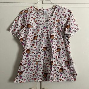 Disney Doc McStuffins nurse scrub top